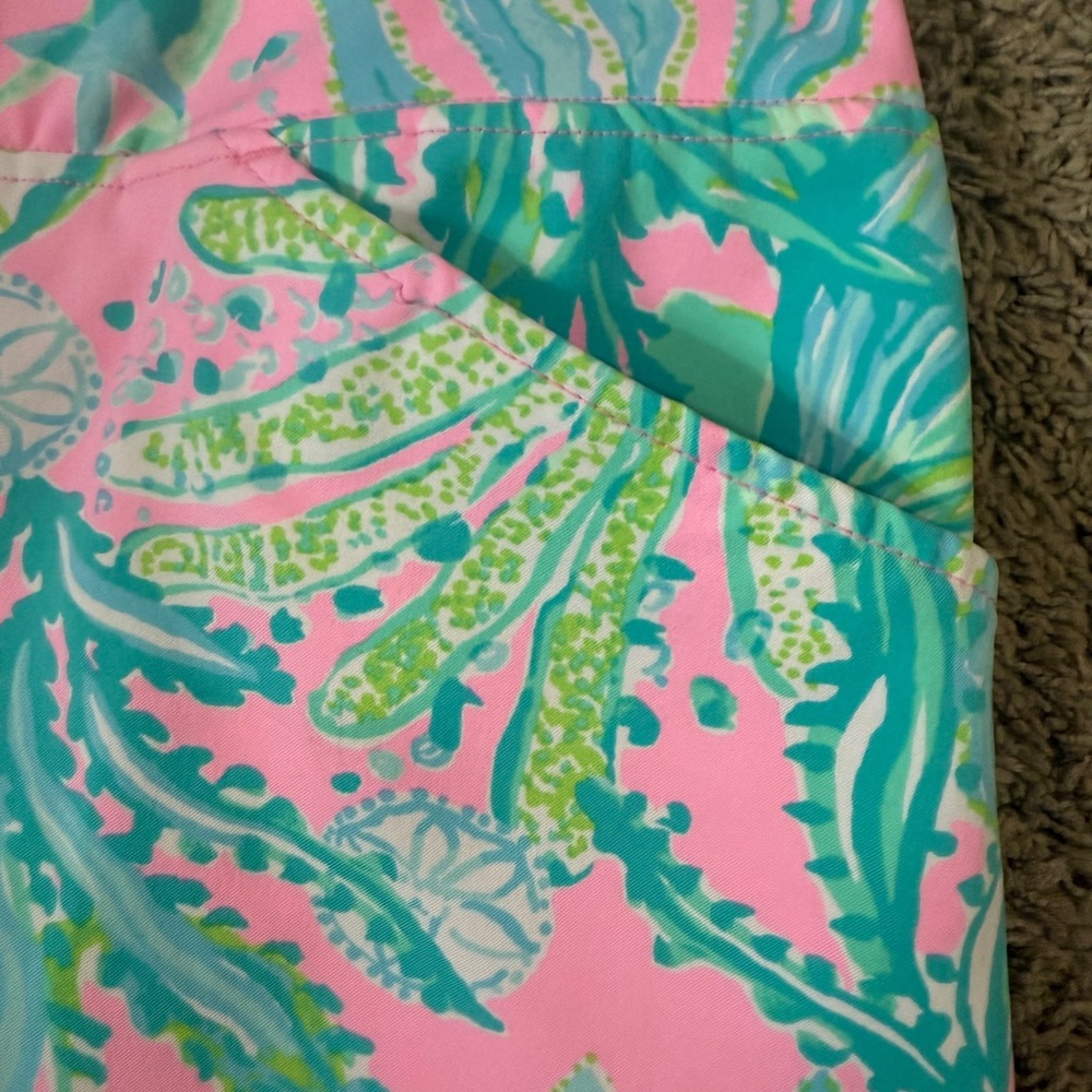Lilly Pulitzer Luxletic Pink Activewear A Line Mini Skirt NWOT SKU0751 - Picture 6 of 10